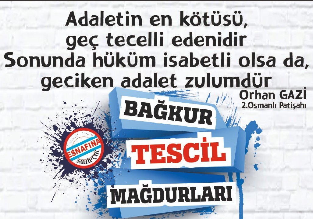 Sevcan (@sevcan66063940) on Twitter photo <a href="/alialmdrglu_/">Ali ALEMDAROĞLU</a> ESNAF&BAĞKUR&TESCİL Kimin Umurunda ki? Siyasetçinin tek derdi kendi KOLTUĞU.
👉<a href="/Akparti/">AK Parti</a> <a href="/RTErdogan/">Recep Tayyip Erdoğan</a>
👉#BağkurTescilMağdurları
<a href="/EmineErdogan/">Emine Erdoğan</a> <a href="/resulkurt34/">Doç. Dr. Resul Kurt</a> <a href="/MHP_Bilgi/">MHP</a> <a href="/hasandogan/">Hasan Doğan</a> <a href="/isikhanvedat/">Prof. Dr. Vedat Işıkhan</a> <a href="/herkesicinCHP/">CHP 🇹🇷</a> <a href="/iyiparti/">İYİ Parti</a> <a href="/B_Palandoken/">Bendevi Palandöken</a> <a href="/csgbakanligi/">T.C. Çalışma ve Sosyal Güvenlik Bakanlığı</a> <a href="/vedatbilgn/">Vedat Bilgin</a> <a href="/alimahir/">Ali Mahir Başarır</a> <a href="/bilalerdoganfan/">Bilal Erdoğan Fan Sayfası</a> <a href="/alialmdrglu_/">Ali ALEMDAROĞLU</a> ESNAF&BAĞKUR&TESCİL Kimin Umurunda ki? Siyasetçinin tek derdi kendi KOLTUĞU.
👉<a href="/Akparti/">AK Parti</a> <a href="/RTErdogan/">Recep Tayyip Erdoğan</a>
👉#BağkurTescilMağdurları
<a href="/EmineErdogan/">Emine Erdoğan</a> <a href="/resulkurt34/">Doç. Dr. Resul Kurt</a> <a href="/MHP_Bilgi/">MHP</a> <a href="/hasandogan/">Hasan Doğan</a> <a href="/isikhanvedat/">Prof. Dr. Vedat Işıkhan</a> <a href="/herkesicinCHP/">CHP 🇹🇷</a> <a href="/iyiparti/">İYİ Parti</a> <a href="/B_Palandoken/">Bendevi Palandöken</a> <a href="/csgbakanligi/">T.C. Çalışma ve Sosyal Güvenlik Bakanlığı</a> <a href="/vedatbilgn/">Vedat Bilgin</a> <a href="/alimahir/">Ali Mahir Başarır</a> <a href="/bilalerdoganfan/">Bilal Erdoğan Fan Sayfası</a>