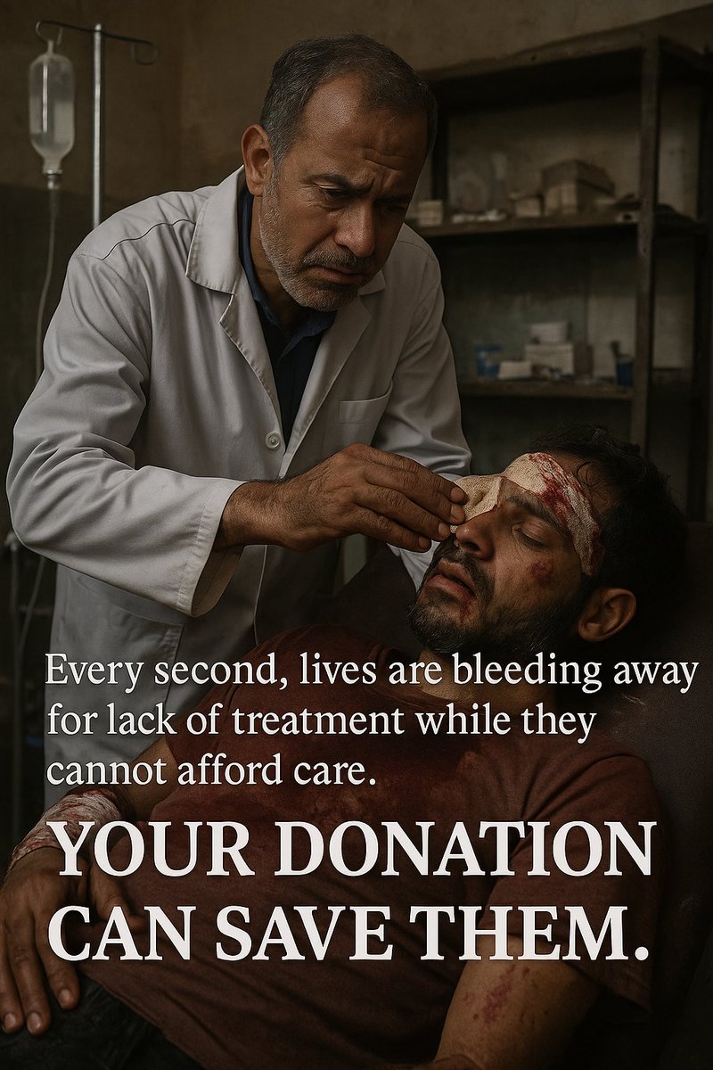 MostafaBNaim1's tweet image. 💔 Urgent Humanitarian Appeal from Gaza – Please Read and Share 💔
Every passing second… a soul is lost, a body silently bleeds, and an eye bids farewell to life without goodbye.
I am Dr. Mostafa Naeem, reaching out to you from the heart of pain — from inside my small free…