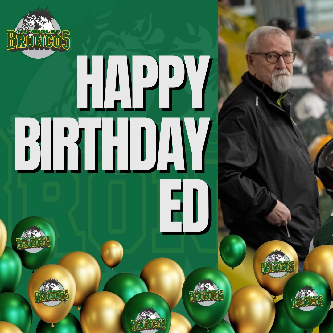 HumboldtBroncos's tweet image. Happy Birthday to our legendary volunteer trainer, Ed Perry! 🎉
A true Bronco staple who’s been keeping our boys in top shape for generations. We’re lucky to have your wisdom, dedication, and unmatched stories in the room.
Have a great day, Ed 💚💛
#BroncoFamily #TrainerEd…