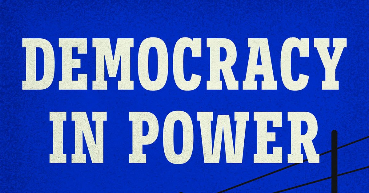 LPE Blog (@lpeblog) on Twitter photo Earlier this week, we concluded our symposium on <a href="/sandeepvaheesan/">Sandeep Vaheesan</a>'s *Democracy in Power: A History of Electrification in the United States.*
Here's a brief run-down of the five excellent posts in the series! 🧵 Earlier this week, we concluded our symposium on <a href="/sandeepvaheesan/">Sandeep Vaheesan</a>'s *Democracy in Power: A History of Electrification in the United States.*
Here's a brief run-down of the five excellent posts in the series! 🧵