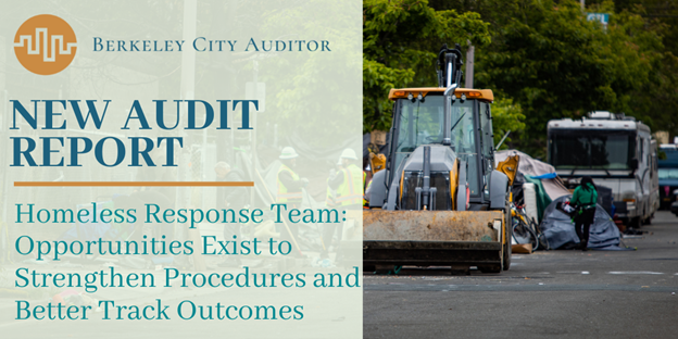 📢New Audit released today:
“Homeless Response Team: Opportunities Exist to Strengthen Procedures and Better Track Outcomes” finds that resource limitations, coordination challenges, and limited outcome reporting impacted encampment response efforts.📝bit.ly/HRTAudit 1/10