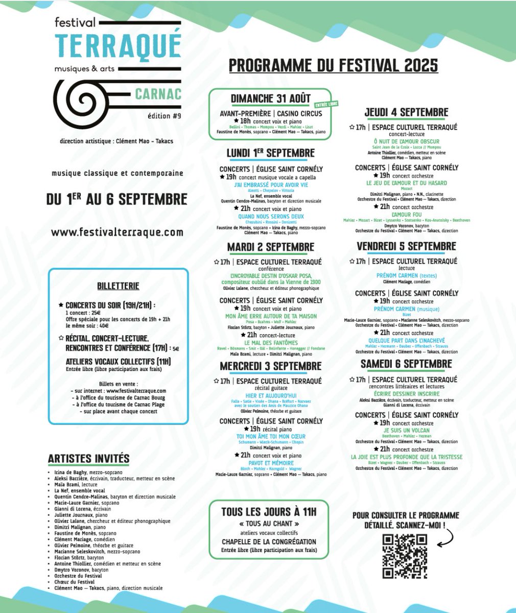 VIENS !!!!
<a href="/FestTERRAQUE/">Festival TERRAQUÉ</a> 
•
festivalterraque.com
•
billetweb.fr/festival-terra…