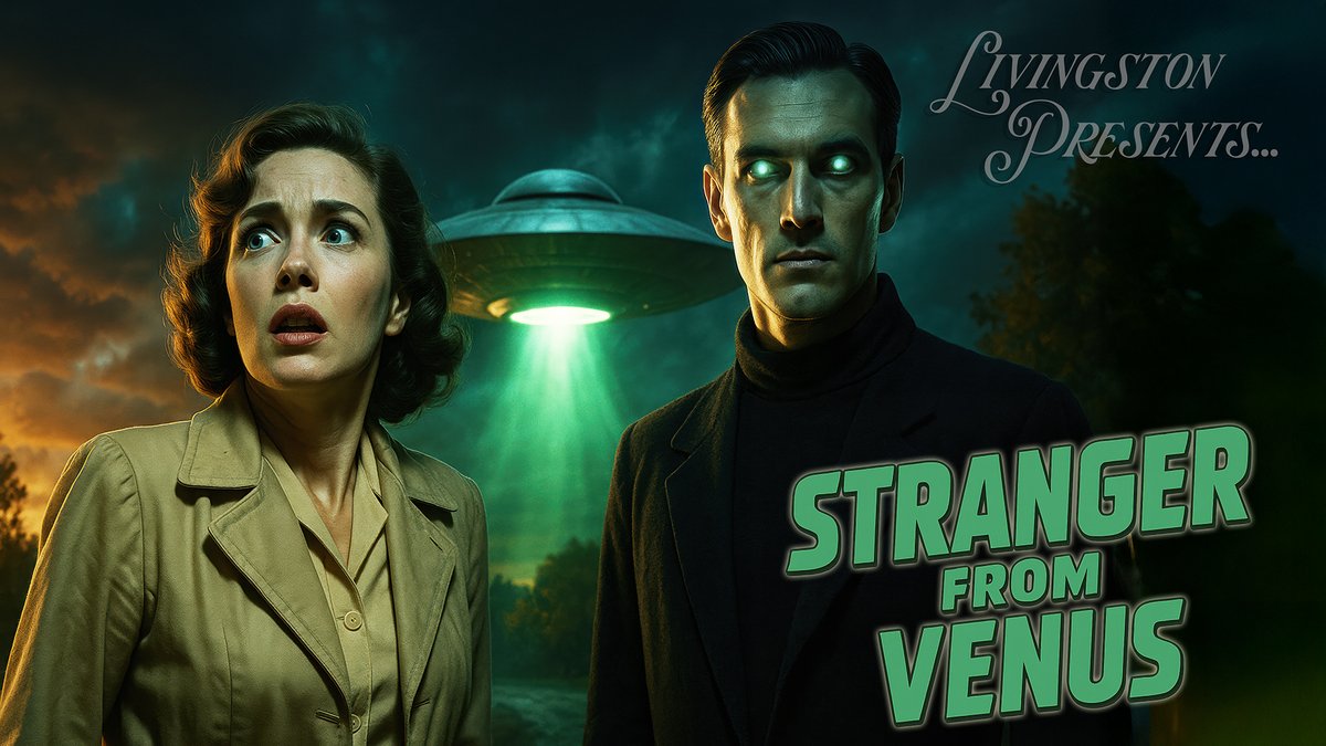 CrowhavenProd's tweet image. This week on Livingston Presents: “Stranger from Venus” from 1954 with Patricia Neal and Helmut Dantine. Friday at 8PM Pacific, only on YouTube and CreatureFeaturesTV.com. Don’t miss it!

youtu.be/oUi1d8kmC0g