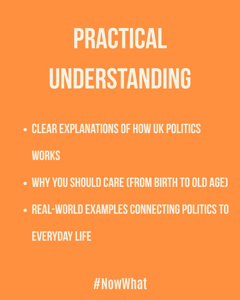 carolvorders's tweet image. MY NEW POLITICAL PAPERBACK OUT NOW!
It’s time to talk about politics, because politics affects EVERYTHING. From your health, education and job security to your safety, home, and family’s future, every decision counts.
In my book #NowWhat, I share how politics shaped my own…