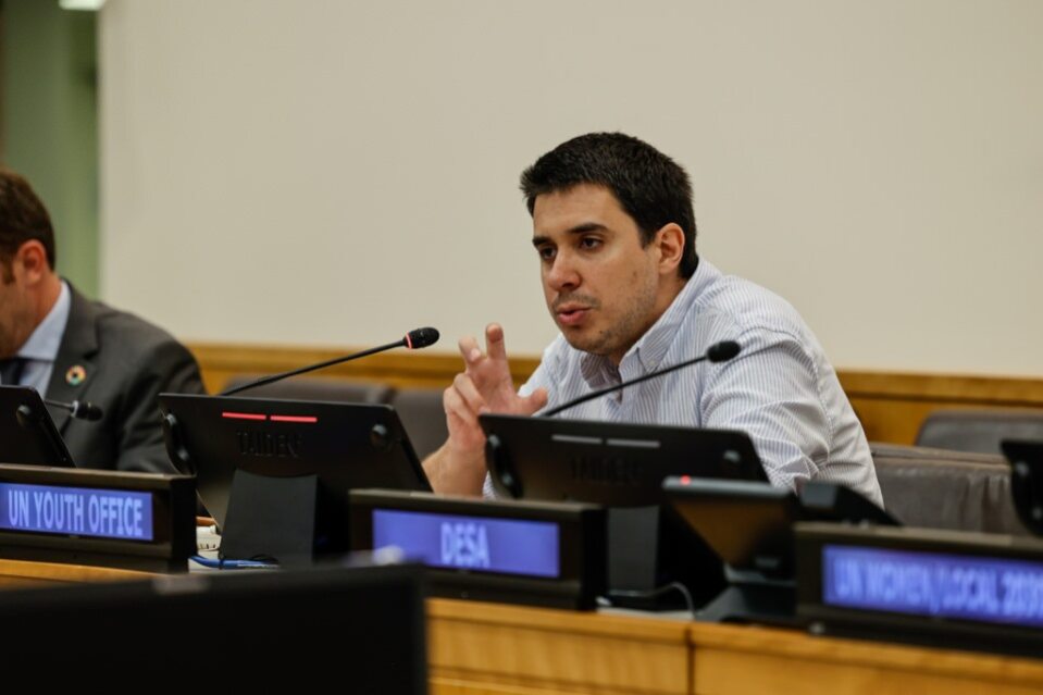 GlobalTaskforce's tweet image. 📍#LRGF on the #2030Agenda
🗣️ @felipepaullier, ASG @UNYouthAffairs
💬"Young people bring a sense of urgency, but also of hope. Young people recognise the magnitude of the challenges we face, and bring optimism based on their agency to drive change"
#Listen2Cities #HLPF2025