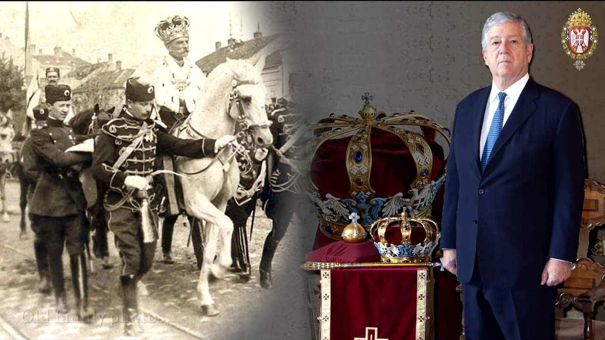 Getting ready to celebrate his 80th birthday, and soon his 40th wedding anniversary as well. CP Aleksander of Serbia