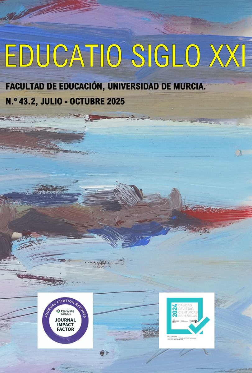¡Ya está disponible el nuevo número de Educatio Siglo XXI! 📚✨
👉 N.º 43.2 | Julio - Octubre 2025
Una edición llena de investigaciones educativas innovadoras y actuales 🌍🧠
👉revistas.um.es/educatio
<a href="/editum/">Editum</a> <a href="/AulaMagna2_0/">AulaMagna2.0</a> <a href="/FECYT_Ciencia/">FECYT</a> <a href="/Clarivate/">Clarivate</a>