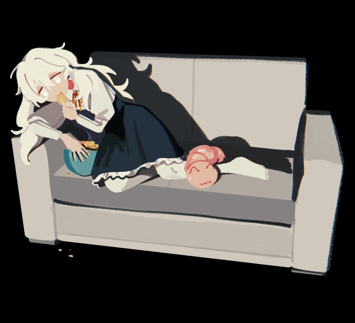 「TV #hellocharlotte」|ɴᴀʙᴏʙのイラスト