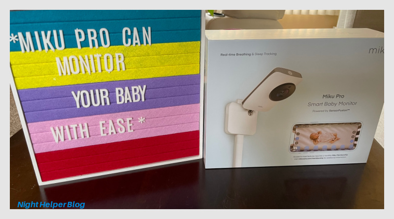 NightHelperBlog's tweet photo. #gifted Miku Pro The 1080p Contact Free Breathing &amp; Sleep Monitor.  @MikuCare  

Learn more here: https://t.co/829Qnjbzj8

#moms 
#baby 
#monitor
#smarttechnology
#babymonitorcamera
#smartcamera
#Parents https://t.co/VRRP22e83r
