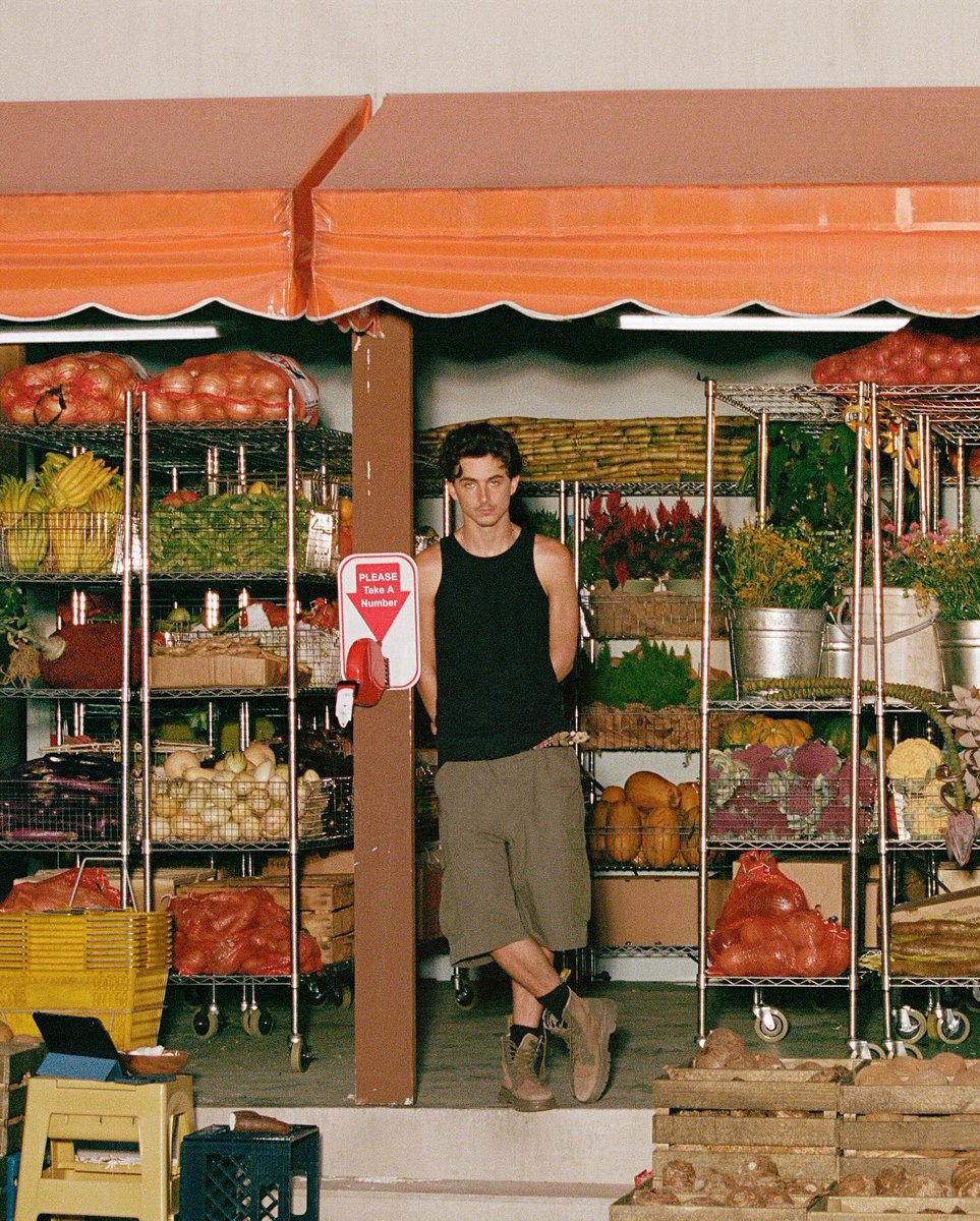 timotheeupdates's tweet image. Timothée Chalamet photographed by Aidan Zamiri for Cash App. 📸