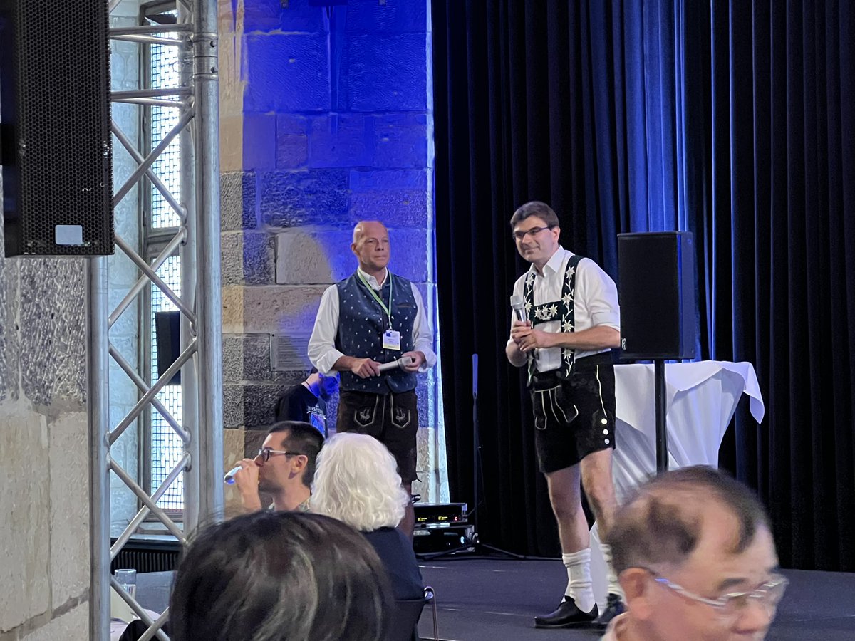 schmidtim's tweet image. Our hosts at ICP2025 have gone fully Bavarian. In Aachen.