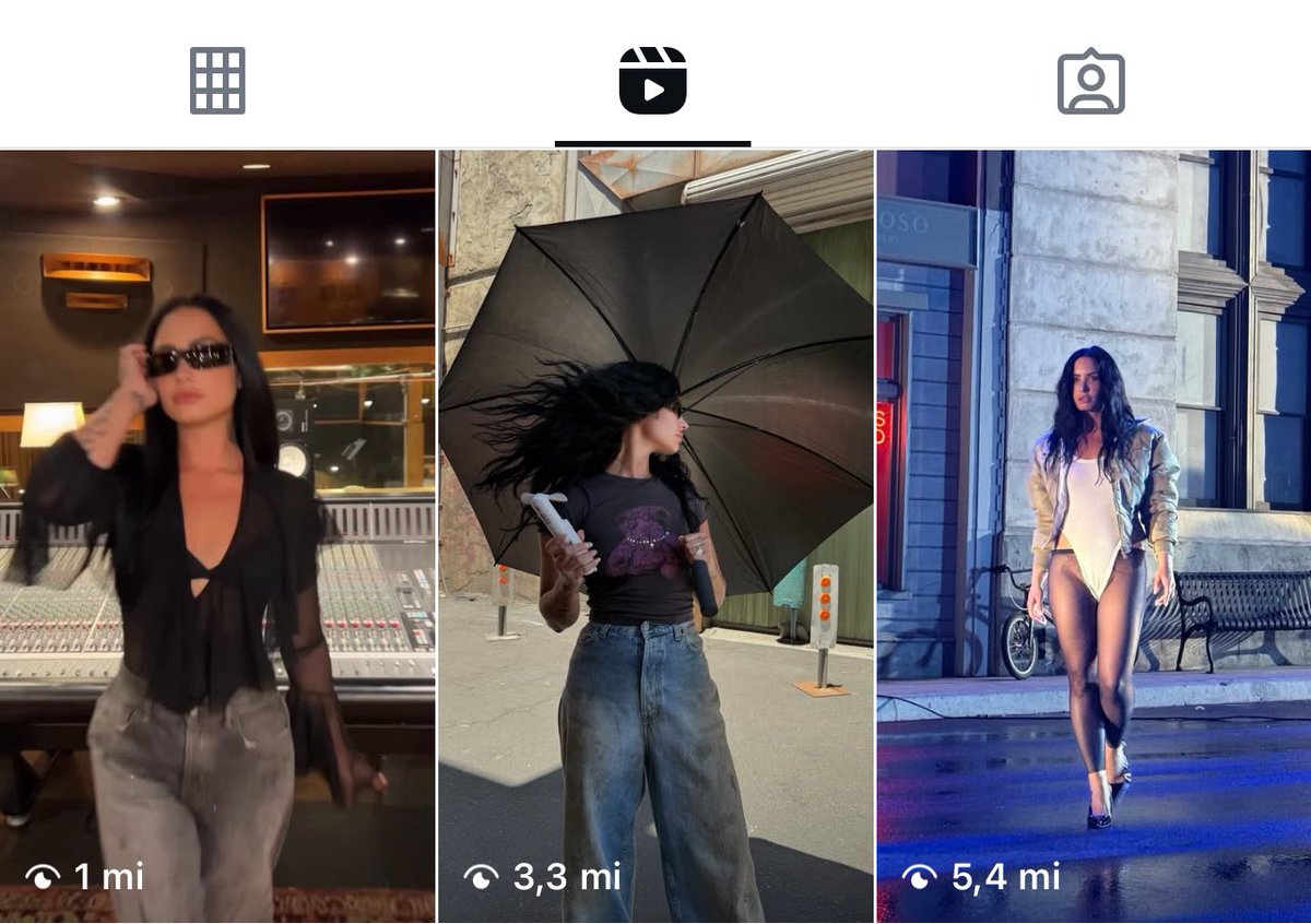 1 million views in 30 minutes… people are obsessed with her