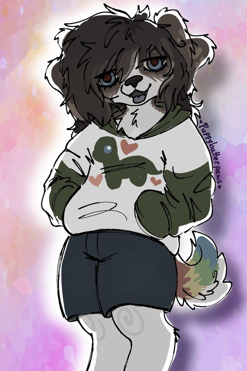 puppybutterpaws's tweet image. Third Art Fight for nervousdogs !!! adam sandler core... waitin for them 2 play gangnam style.... (this one was pretty hard / art block day so its not the best meh)