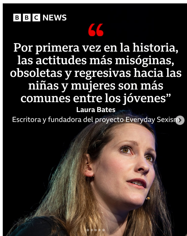 AlfaBDlatam's tweet photo. Nuevo🧵#HiloDigital Los chicos no lloran... Se radicalizan😳

Una nueva era de #Machismo?

Sí, y es parte de la #RadicalizaciónDigital

Como dice Laura Bates de @EverydaySexism: "Las actitudes más misóginas son más comunes entre los jóvenes"😨

(Foto: @bbcmundo ) https://t.co/M9XR33txkf