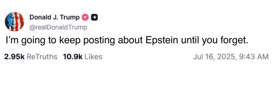 Meanwhile, Trump on social media