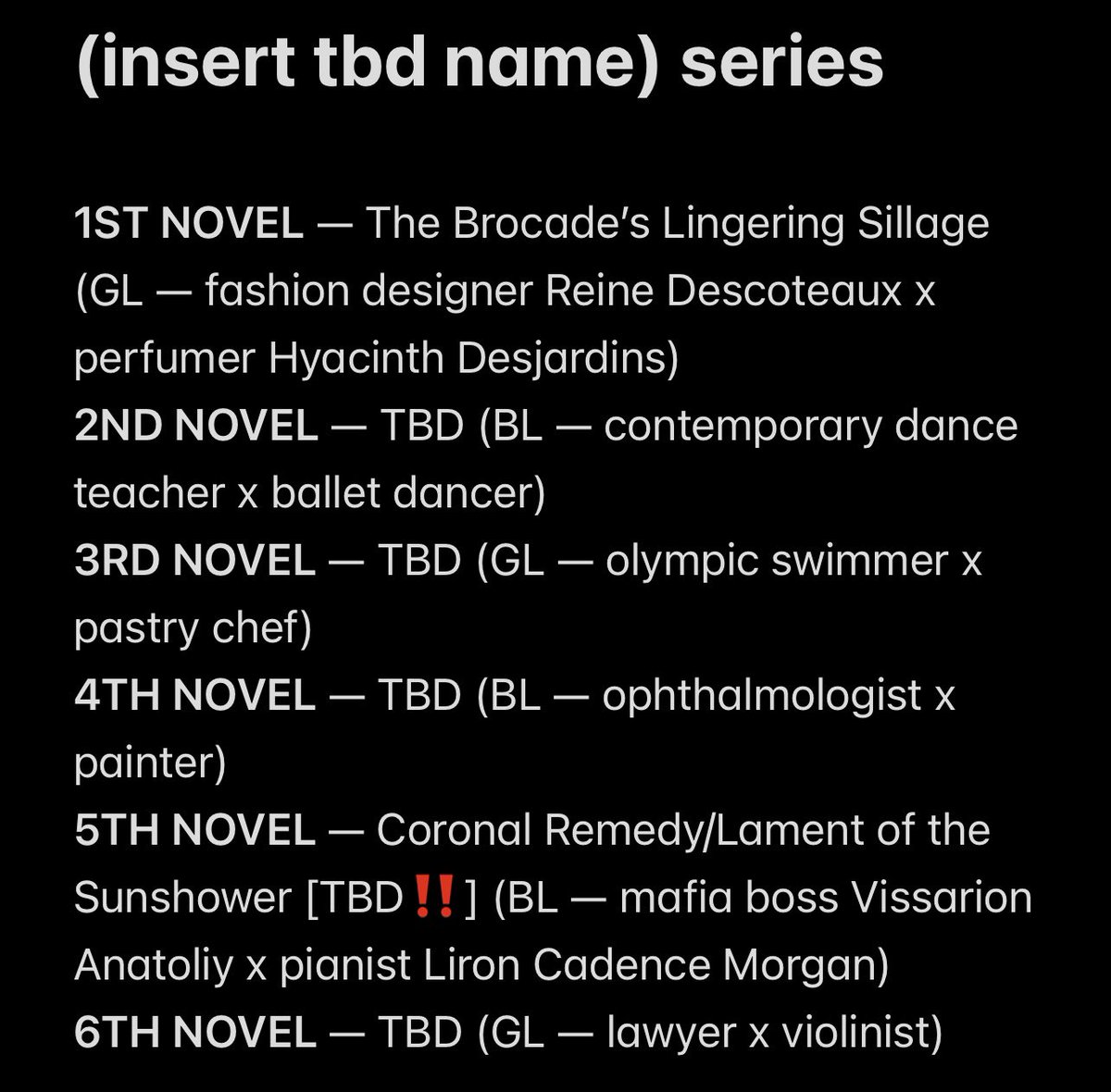 guess who have names now… 🤭