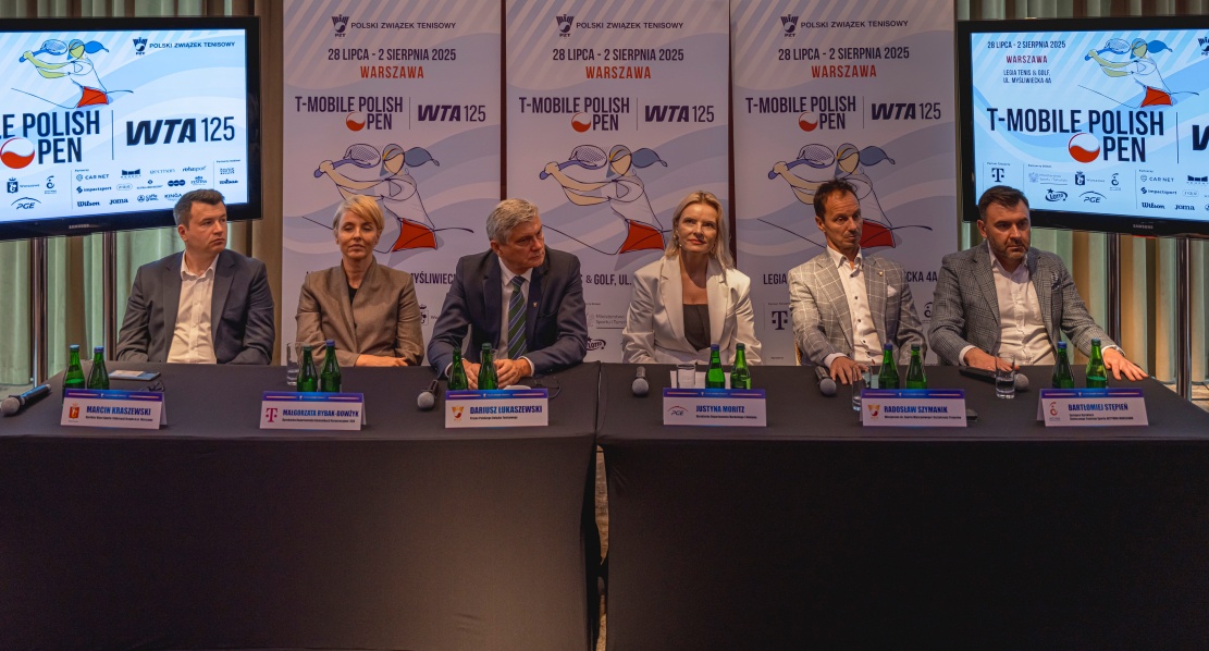 Polski Związek Tenisowy (@pzt_tenis) on Twitter photo Znamy nazwiska posiadaczek trzech dzikich kart do turnieju #wta125 T-Mobile Polish Open na kortach Legii (28.07-2.08). Więcej informacji o turnieju, biletach. imprezach towarzyszących: pzt.pl/3_154_17077/wt…
<a href="/SPORT_GOV_PL/">Ministerstwo Sportu i Turystyki</a> <a href="/TMobilePolska/">T-Mobile Polska</a> <a href="/totalizator_sp/">Totalizator Sportowy</a> <a href="/AKTYWNAWARSZAWA/">AKTYWNA WARSZAWA</a> Znamy nazwiska posiadaczek trzech dzikich kart do turnieju #wta125 T-Mobile Polish Open na kortach Legii (28.07-2.08). Więcej informacji o turnieju, biletach. imprezach towarzyszących: pzt.pl/3_154_17077/wt…
<a href="/SPORT_GOV_PL/">Ministerstwo Sportu i Turystyki</a> <a href="/TMobilePolska/">T-Mobile Polska</a> <a href="/totalizator_sp/">Totalizator Sportowy</a> <a href="/AKTYWNAWARSZAWA/">AKTYWNA WARSZAWA</a>