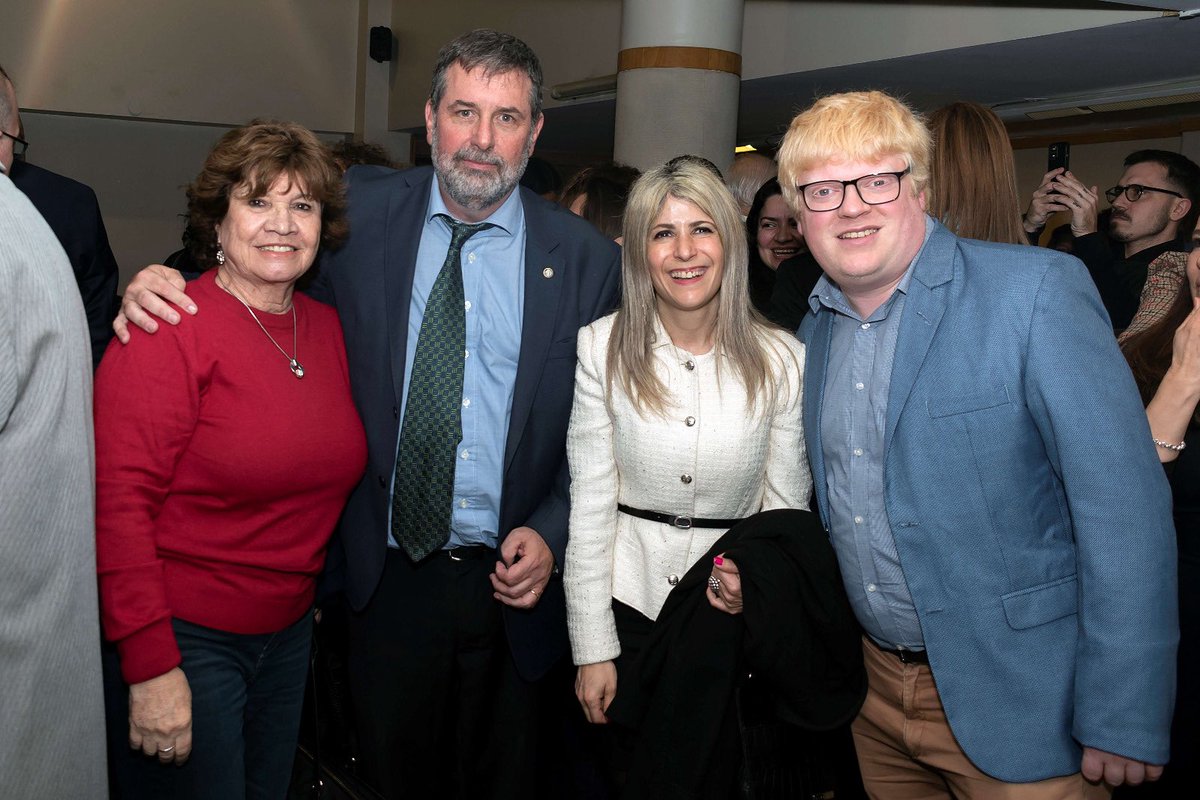 En el salón de actos de Asociación de Abogadas y Abogados de Buenos Aires.