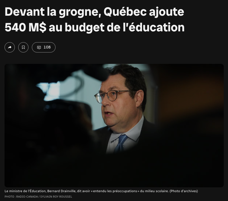 frankdedomiseur's tweet image. La canisse à courage est vide. Personne ne veut vraiment s’engager sérieusement dans la rigueur budgétaire pourtant nécessaire. Et pourtant, les endroits où couper ne manquent pas (subventions aux entreprises, Santé Québec, etc.). Plus de liberté économique, moins de…