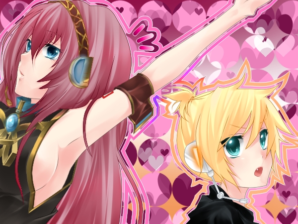 VCLDMegurine's tweet image. Megurine Luka and Len Kagamine by Paraben
#巡音ルカ #イラスト #お絵かき #MegurineLuka #LukaMegurine
