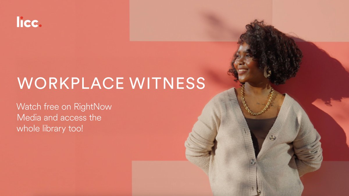LICC (@liccltd) on Twitter photo The secret to evangelism at work isn’t a perfectly crafted speech – it’s paying attention to our everyday conversations.
In our new series, discover how to grow authentic relationships at work that make a real difference.
Watch now: bit.ly/4kiNo39
<a href="/RightNowMedia/">RightNow Media</a> The secret to evangelism at work isn’t a perfectly crafted speech – it’s paying attention to our everyday conversations.
In our new series, discover how to grow authentic relationships at work that make a real difference.
Watch now: bit.ly/4kiNo39
<a href="/RightNowMedia/">RightNow Media</a>