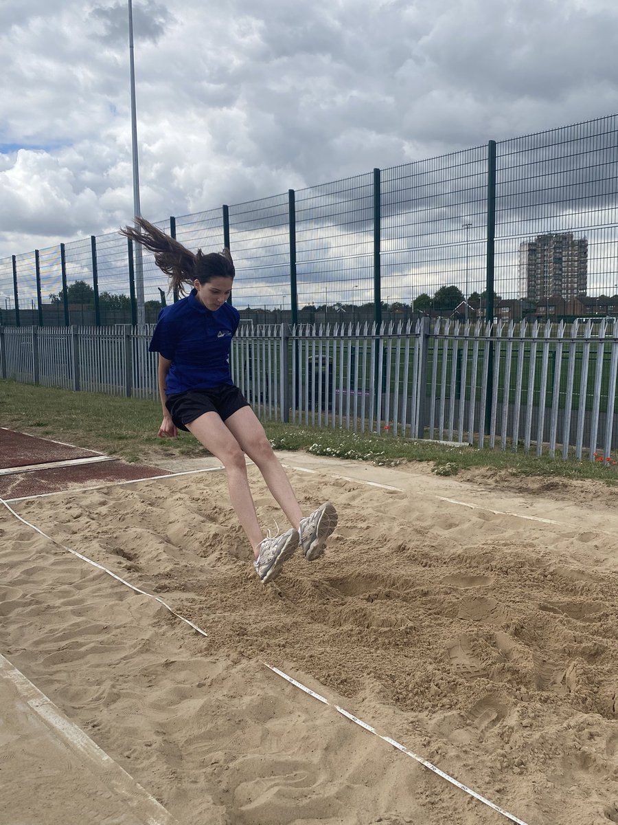 A huge well done to our long jump competitors. Here are just a few action shots from our year 9 girls.