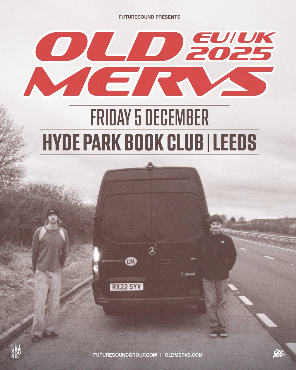 Futuresoundshow's tweet image. NEW SHOW - At the forefront of Western Australia's surf-rock renaissance, fast-rising duo @OldMervs join us at @HPBCLeeds on Friday 5th December!
Tickets go on sale 10am tomorrow!
futuresound.seetickets.com/event/old-merv…