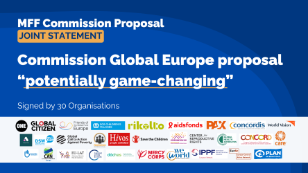 ONEinEU (@oneineu) on Twitter photo 👏 The <a href="/EU_Commission/">European Commission</a>’s €200B #GlobalEurope plan is potentially game-changing.
Now the <a href="/Europarl_EN/">European Parliament</a> & Member States must ensure every Euro delivers impact with clear #ODA targets & safeguards.
📄 Read our statement with 29 other orgs: mffhub.org/press/joint-st… 👏 The <a href="/EU_Commission/">European Commission</a>’s €200B #GlobalEurope plan is potentially game-changing.
Now the <a href="/Europarl_EN/">European Parliament</a> & Member States must ensure every Euro delivers impact with clear #ODA targets & safeguards.
📄 Read our statement with 29 other orgs: mffhub.org/press/joint-st…