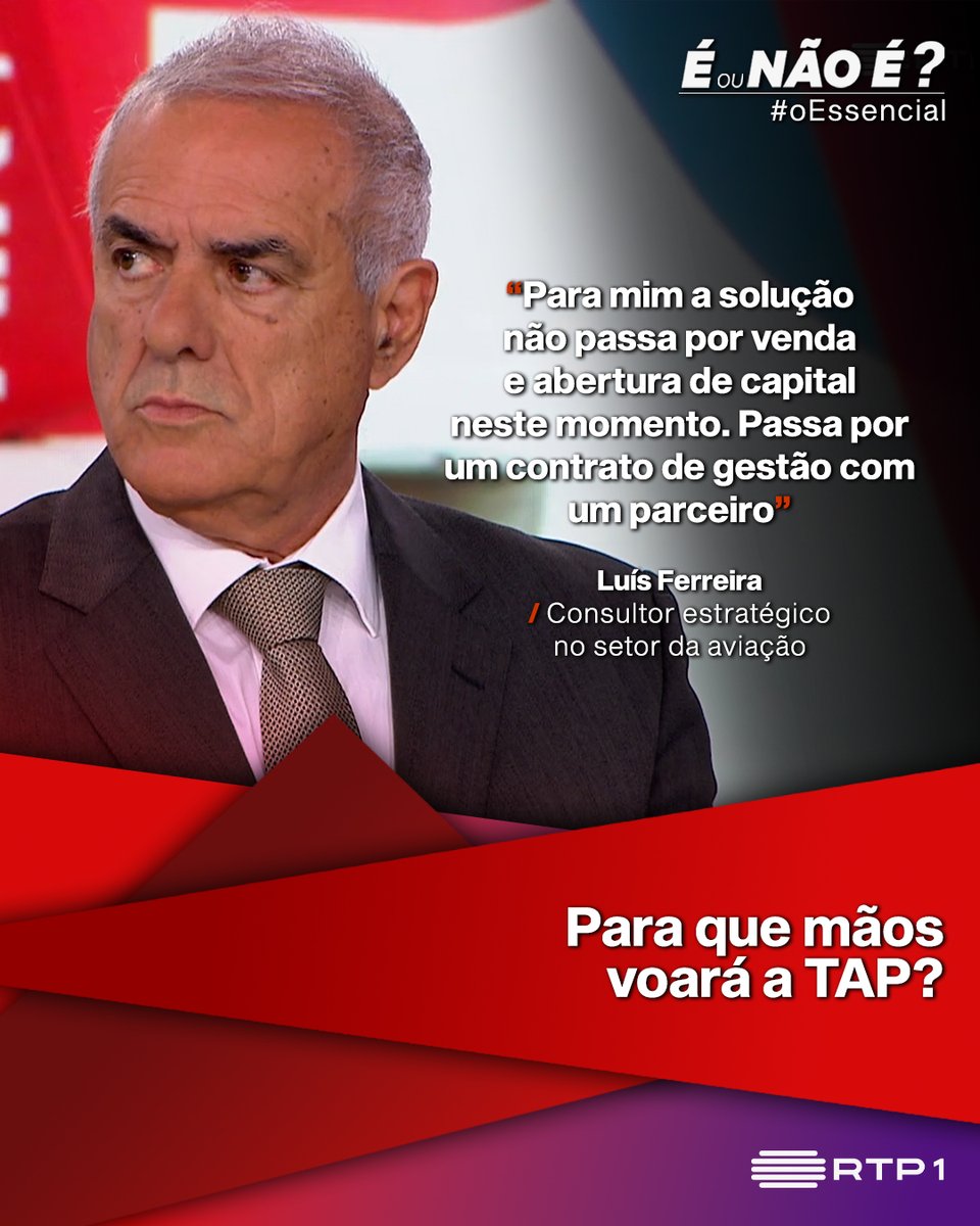 eounaoeRTP's tweet photo. #ÉouNoÉoEssencial “Para que mãos voará a TAP?” - com Hugo Espírito Santo, Secretário de Estado das Infraestruturas; Luís Ferreira, Consultor estratégico no setor da aviação e André Pinção Lucas, Diretor Executivo do Instituto +Liberdade (@APincaoLucas) https://t.co/gDqOFN70aF