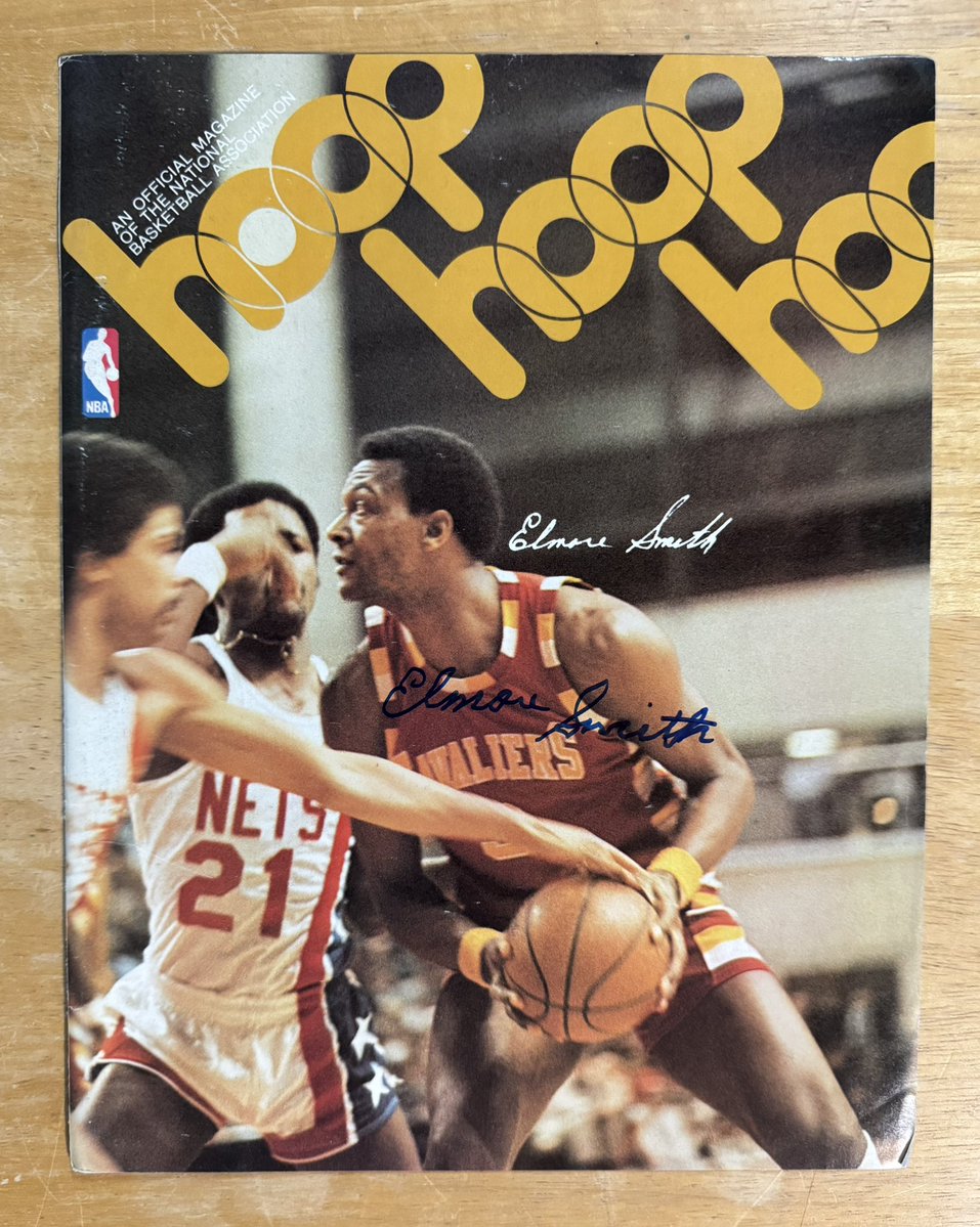 TimGall13's tweet image. Today's Treasure from my collection: 7'0" Elmore Smith was best known for shot blocking & rebounding skills. He still owns the college record for career rebound average at 22.6 per game at NAIA Kentucky State. He is pictured here as Cleveland Cav in their classic 1970's uniforms.