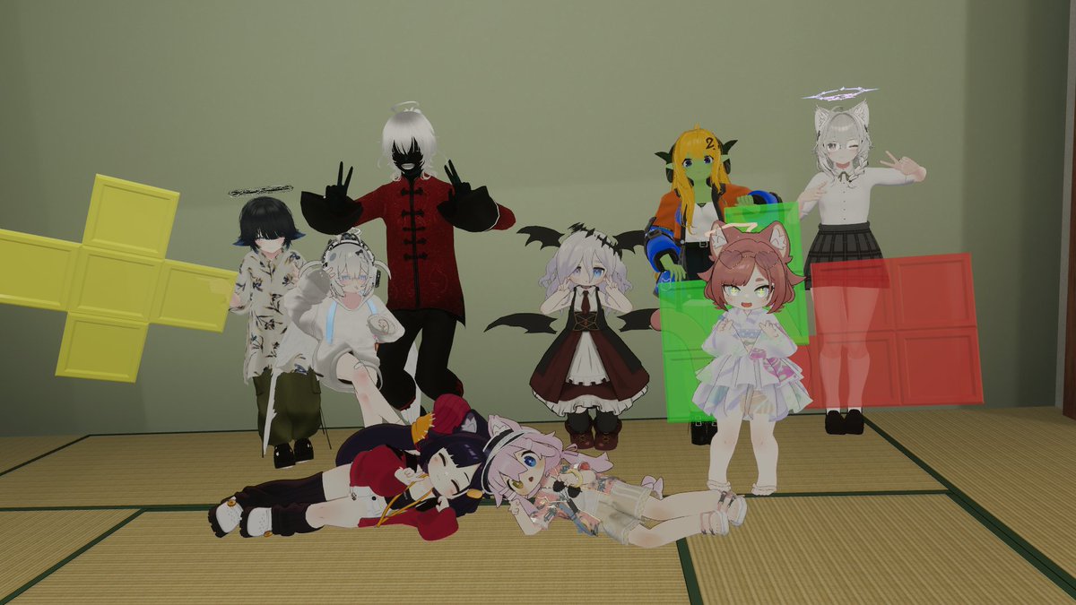 SUNAMRie_f15h's tweet image. ～今日の思い出～
唐突に撮影が始まった集合写真
かわええ
えも研素体ず！
そしてこの顔である。
今日はあちこちのんびりの日でした。ひさしぶりのフレンドさんのあいさつ回りにいったらフレンドさんがクララちゃんを購入されていて３人そろった写真を撮れてすごくうれしかったです！おやすみなさい！