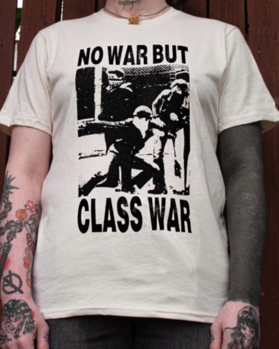 PMPressOrg's tweet image. Dress like you mean it.
These union-printed shirts (and ALL PM merch) are 25% off this July with coupon code MERCH. Browse here: pmpress.org/index.php?l=pr…