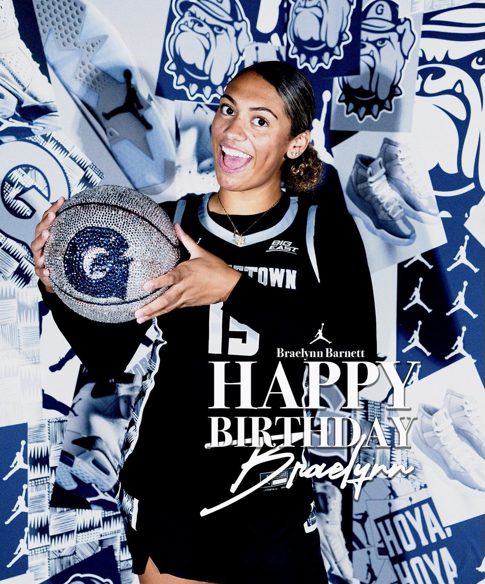 GeorgetownWBB's tweet image. Happy birthday to Braelynn! Have a wonderful day! 馃巶 馃帀
#HoyaSaxa #HoyaFamily #HoyaTough #ELITTTE #BirthdayTwins