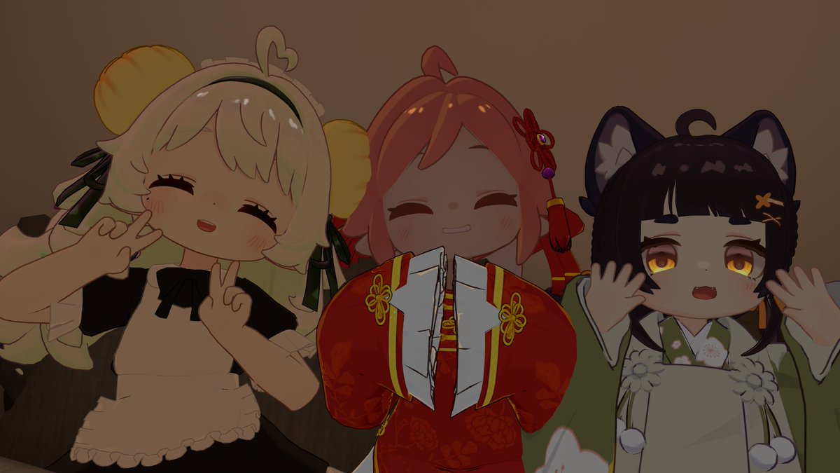 SUNAMRie_f15h's tweet image. ～今日の思い出～
唐突に撮影が始まった集合写真
かわええ
えも研素体ず！
そしてこの顔である。
今日はあちこちのんびりの日でした。ひさしぶりのフレンドさんのあいさつ回りにいったらフレンドさんがクララちゃんを購入されていて３人そろった写真を撮れてすごくうれしかったです！おやすみなさい！
