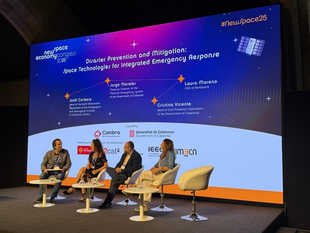 Territori (@territoricat) on Twitter photo 🪩 L' <a href="/ICGCat/">ICGC. Generalitat</a> participa en la 5a edició del #NewspaceEconomyCongress
🔎El NSEC 2025 constitueix una de les principals eines de promoció i foment del sector lligat a l’ ús, explotació i generació d’utilitat de les infraestructures a l’espai.
🌟L’estratègia #NewspaceCatalunya, és 🪩 L' <a href="/ICGCat/">ICGC. Generalitat</a> participa en la 5a edició del #NewspaceEconomyCongress
🔎El NSEC 2025 constitueix una de les principals eines de promoció i foment del sector lligat a l’ ús, explotació i generació d’utilitat de les infraestructures a l’espai.
🌟L’estratègia #NewspaceCatalunya, és