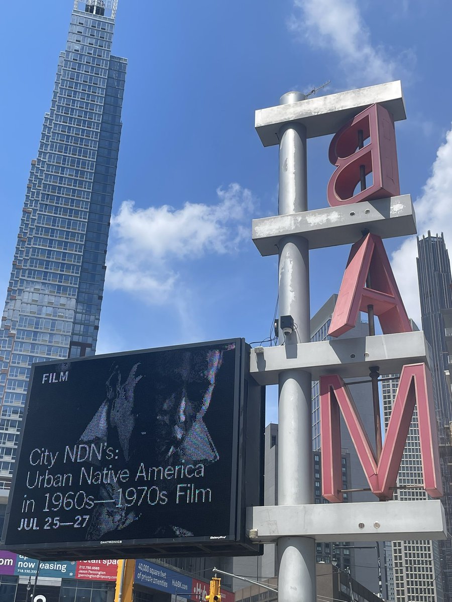 adam_piron's tweet image. next week, i’ll be intro’ing films i guest-curated @BAMfilmBrooklyn. City NDN’s is a program looking at urban, 60’s-70’s Native America in THE EXILES, IN MACARTHUR PARK, INDIANS & CHIEFS, and films by Sky Hopinka, Caroline Monnet, and others. Come thru! bam.org/film/2025/urba…