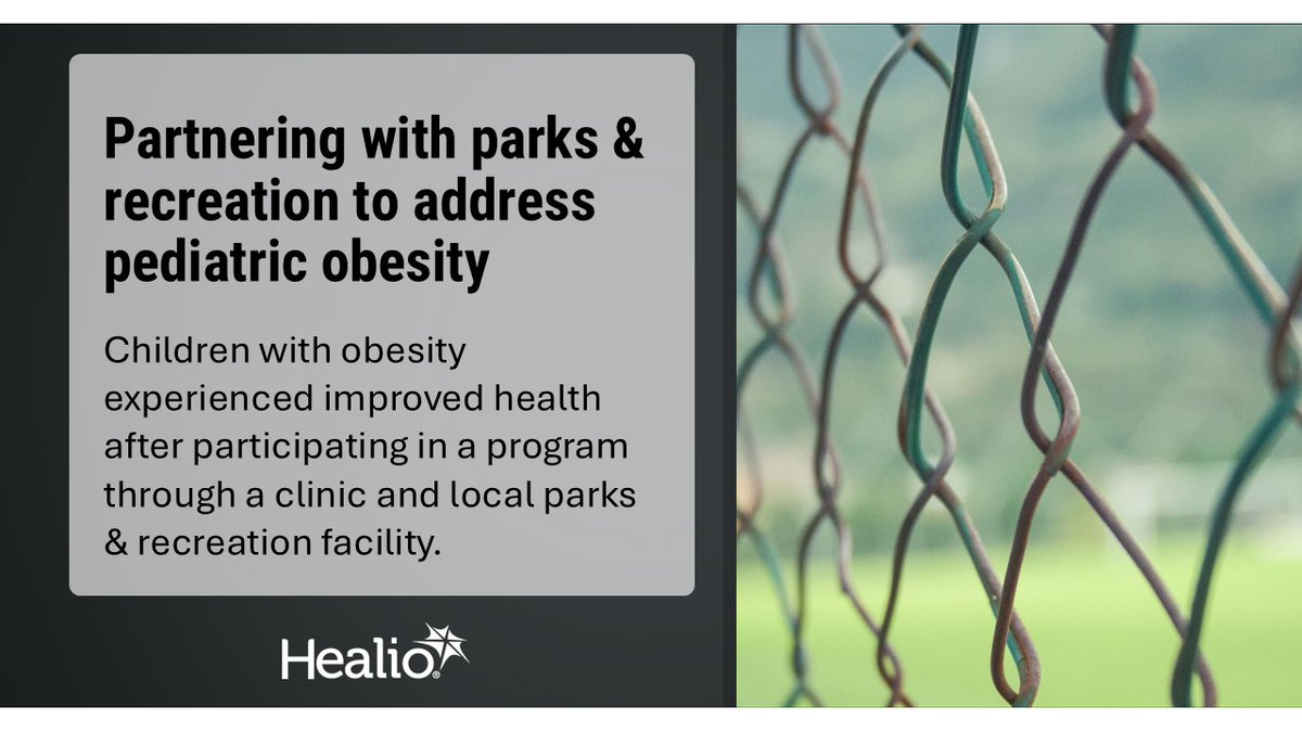 IDinChildren's tweet image. Offering #fitness and #nutrition classes at local recreation facilities improved kids' self confidence and got their whole family involved in developing healthier habits at home.
healio.com/news/pediatric…
#pediatrics #obesity @EndocrineToday