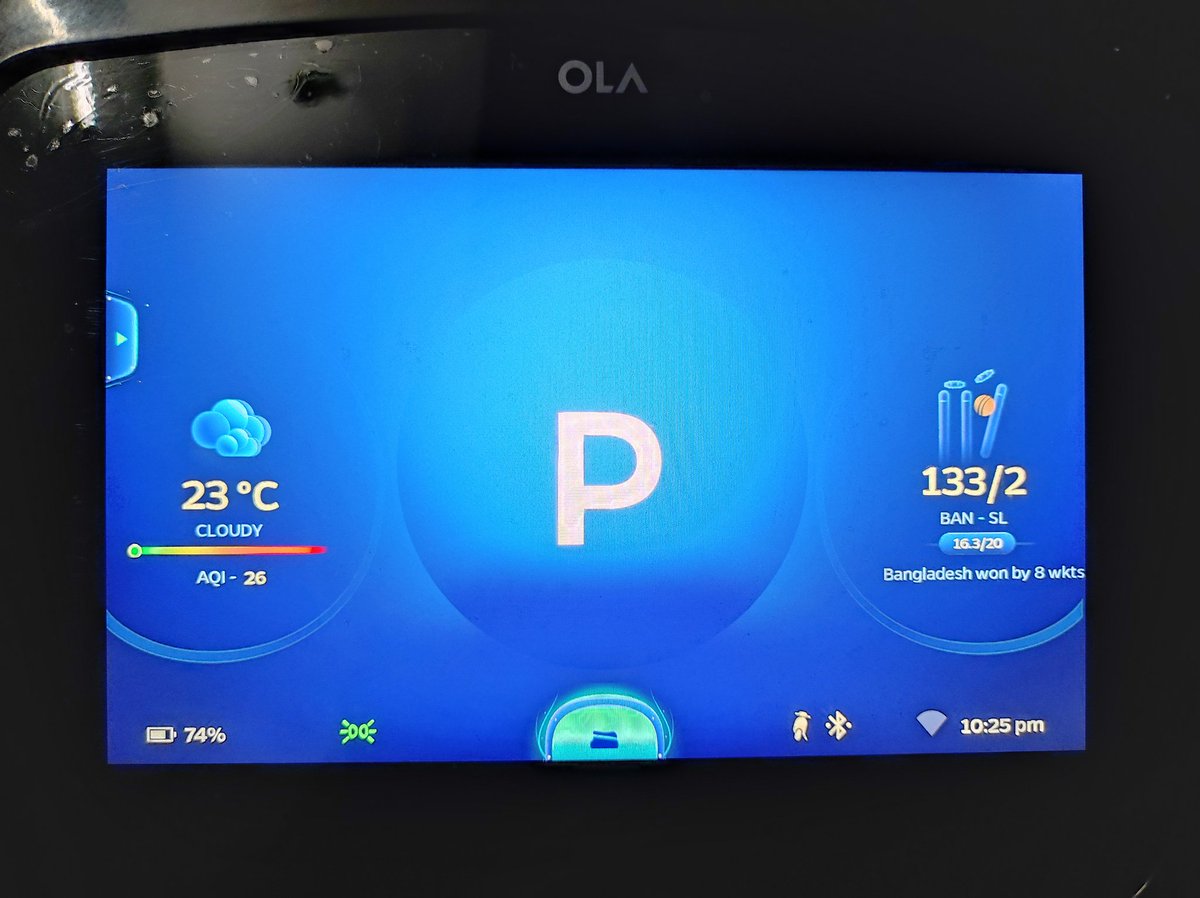 GowthamaSeenu's tweet image. Today&apos;s match I saw in ola Scooter,the power of #MoveOS5