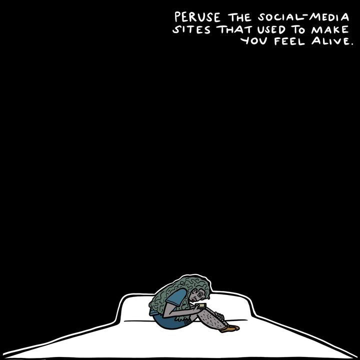 newyorkerhumor's tweet image. How should you waste your one wild and precious life? Some ideas: newyorkercartoons.visitlink.me/2zbN3a