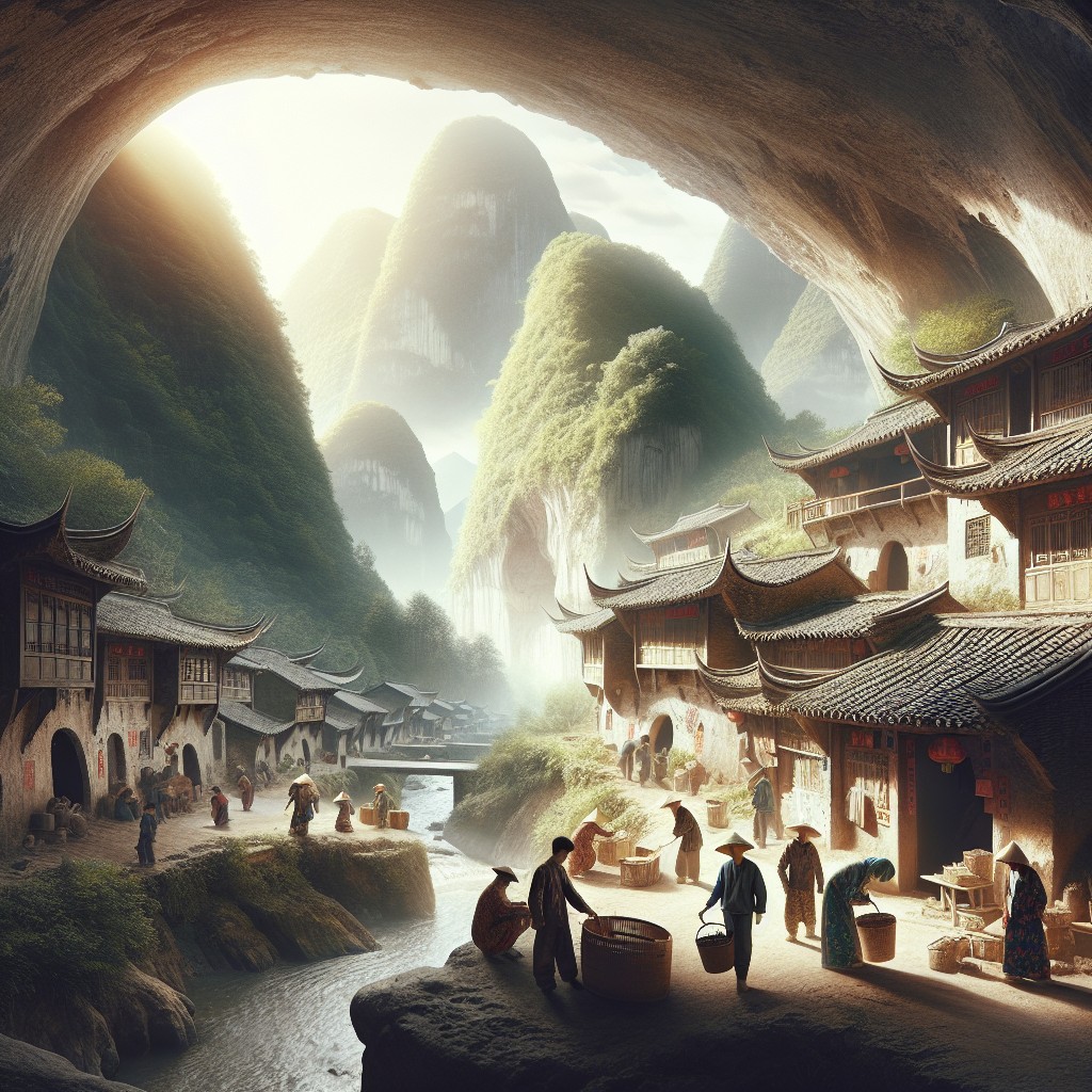 En Chine, plus de 30 millions de personnes vivent encore dans des grottes, une tradition d'habitat troglodytique qui remonte à des siècles et qui offre une isolation naturelle.