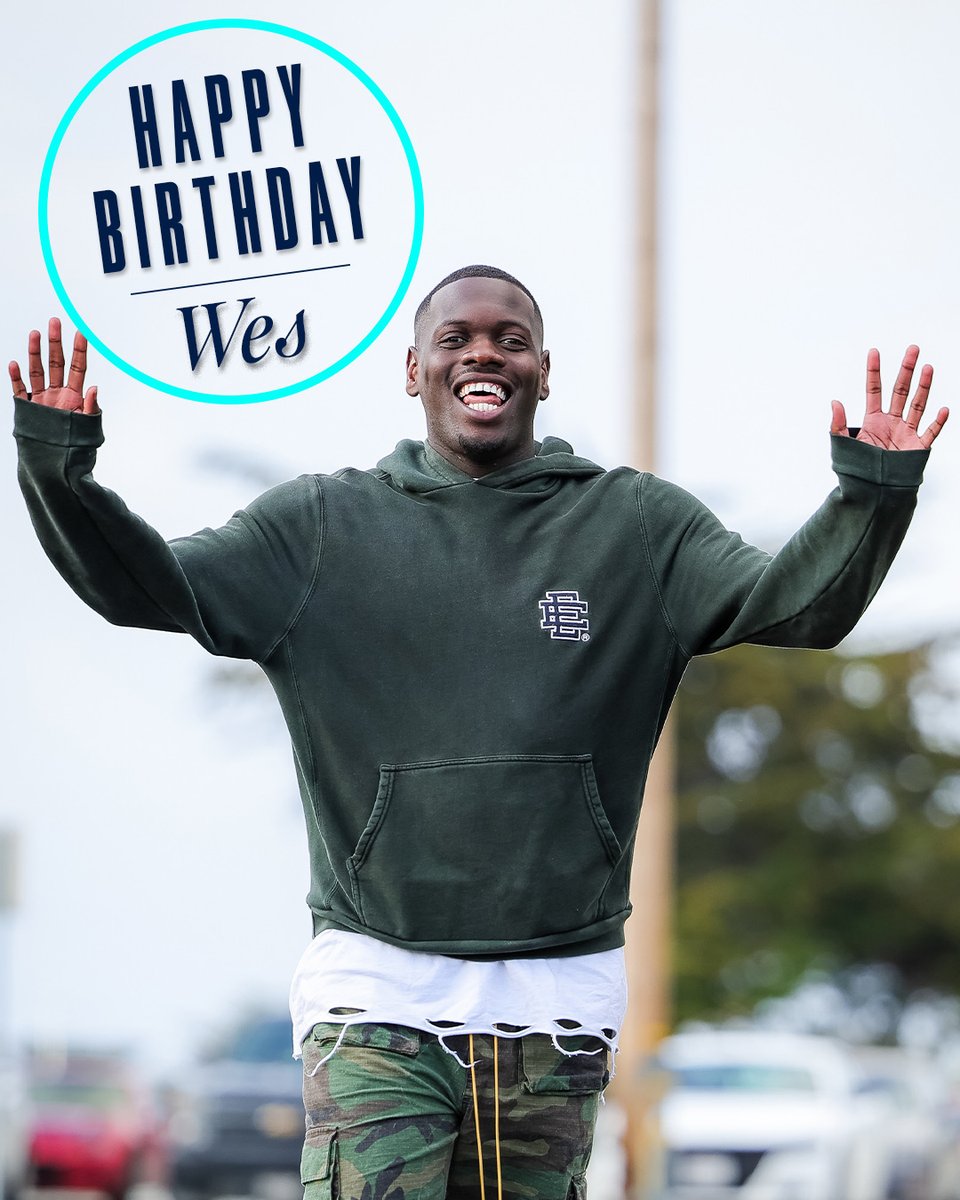 Happy birthday, @wesfonguck! 🎈