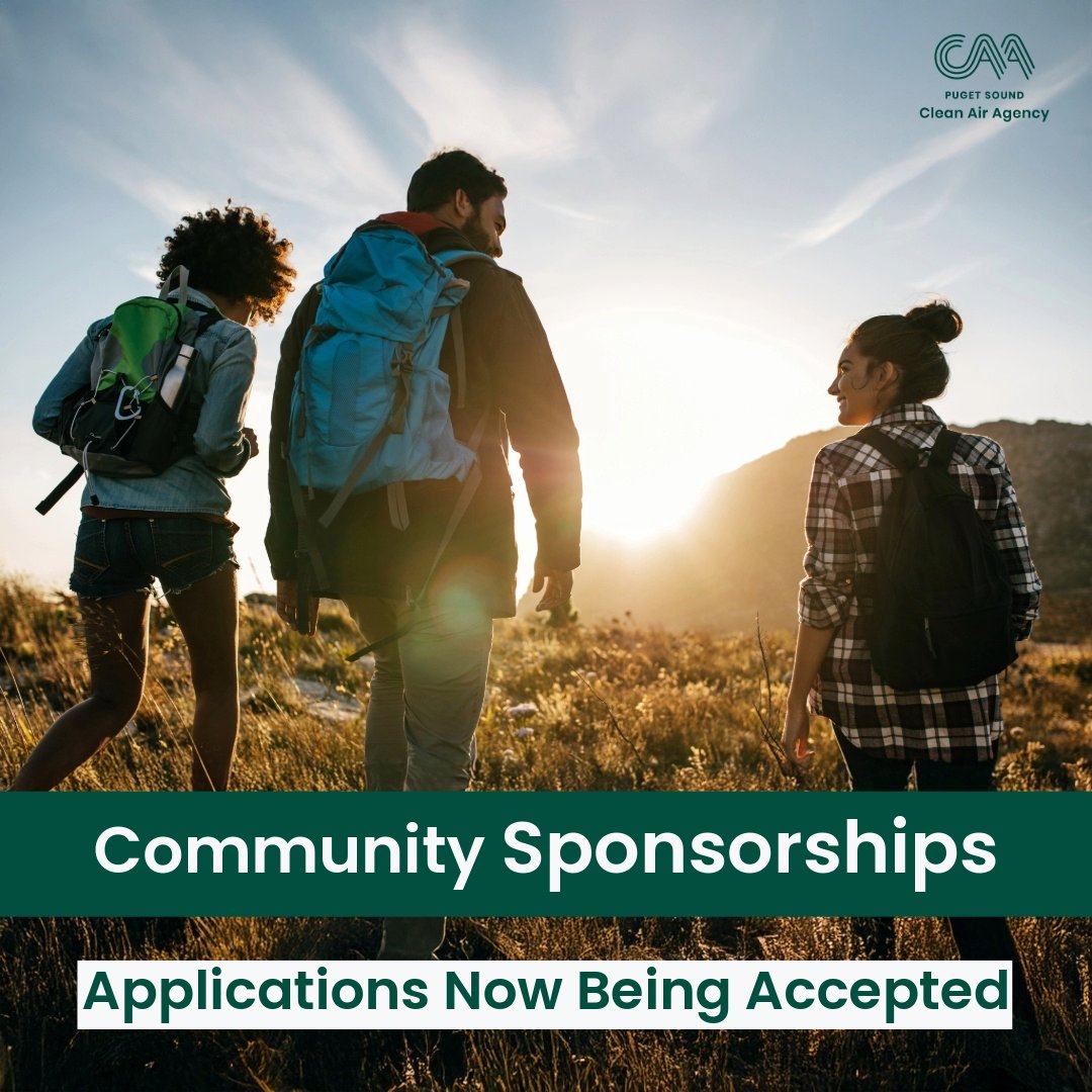 pscleanair's tweet image. We're committed to fostering cleaner air and reducing greenhouse gas emissions to protect public health. We sponsor events and projects that align with these goals within our jurisdiction.
Apply at pscleanair.gov/CommunitySpons…