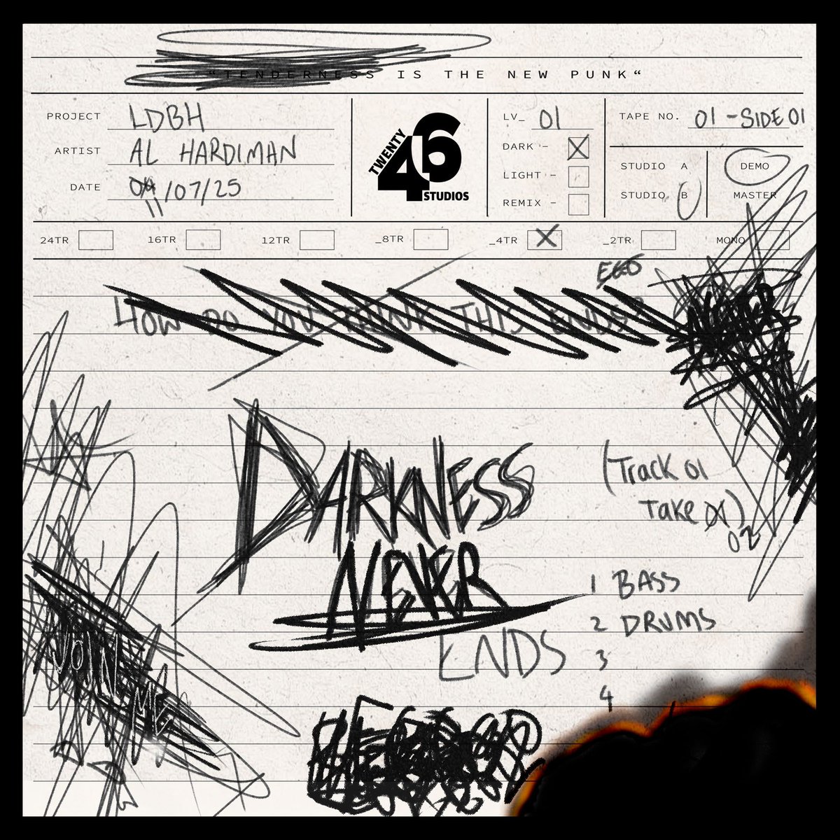 As our Dioramas evolve in the development process, so too do the tracks in our original soundtrack. All captured on an 8-track tape recorder in our studio by musicians, artists, and friends. 

#LDBH | OST Track 1 “Darkness Never Ends” - Take 02