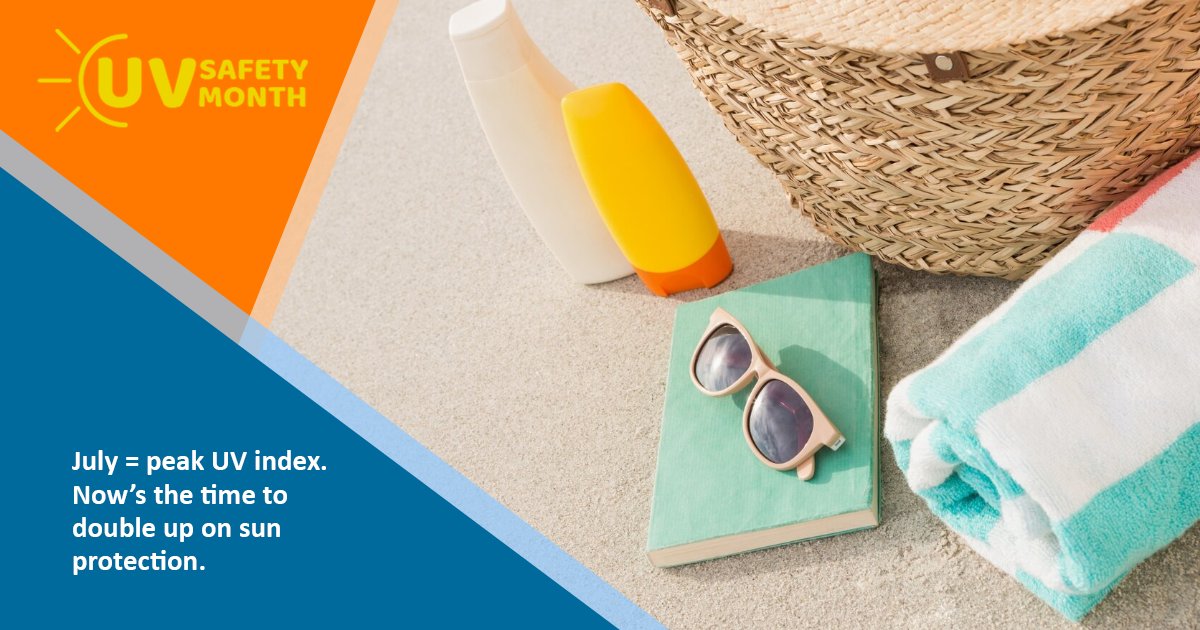 GoHealthyHTX's tweet image. July = peak UV index. Now’s the time to double up on sun protection. 🌞 #UVIndex #StayProtected #UVSafetyMonth