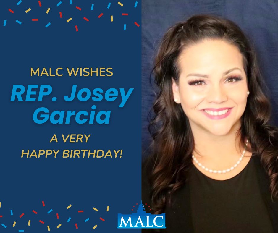 MALCTx's tweet image. Celebrate with us as we wish Representative Josey Garcia a happy birthday! Enjoy every moment!