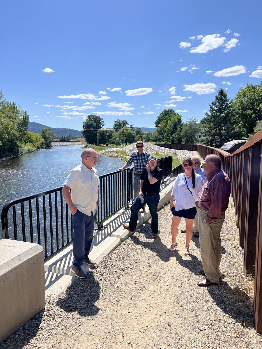 An incredible amount of work has gone into recovery &amp; mitigation following the devastating floods in Grand Forks in 2018. The resilience of this community is remarkable &amp; I’m proud of our government for stepping up and working hand in hand w/ Grand Forks to get where we are today