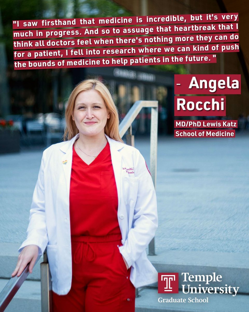 Temple University Graduate School tweet media