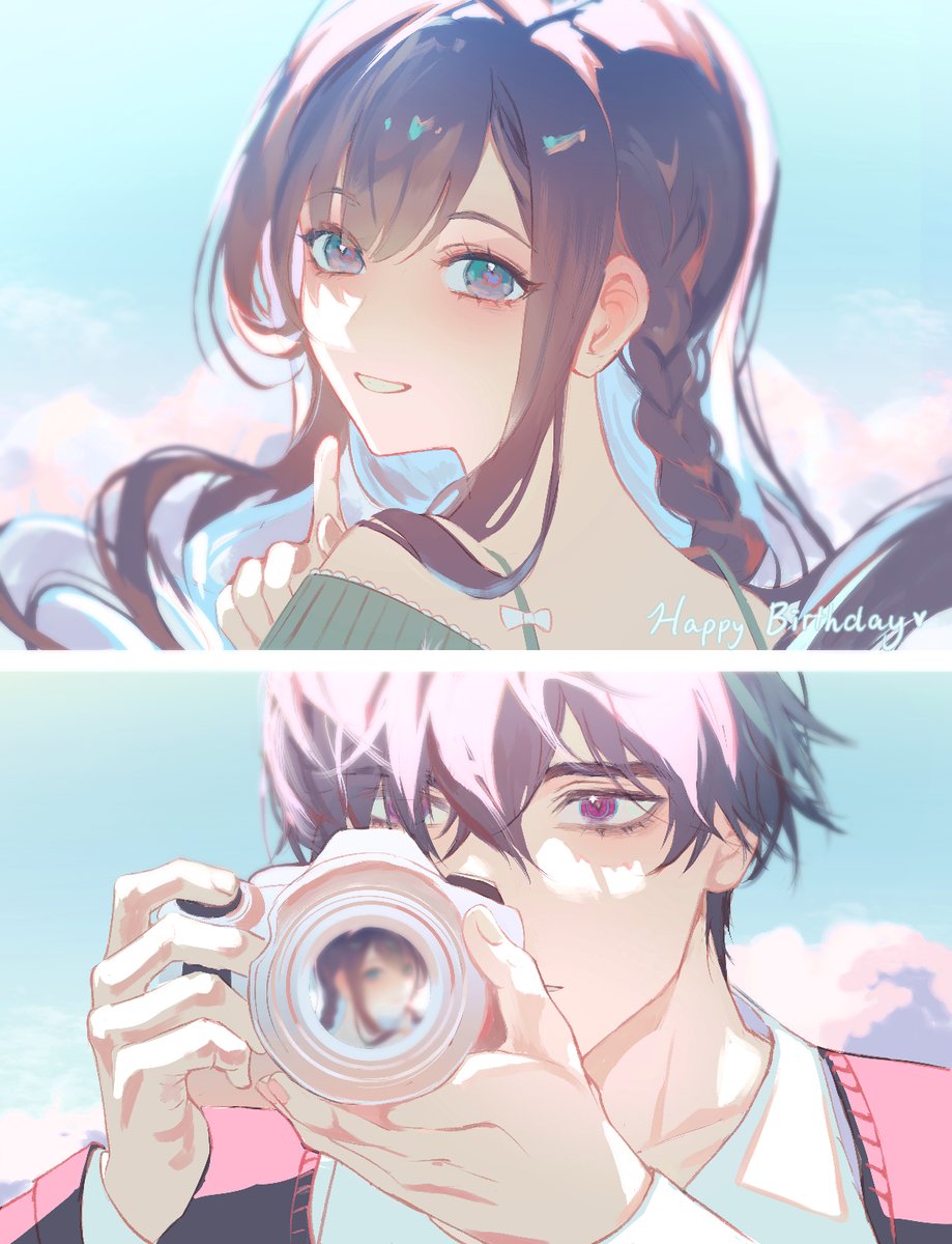 _Pinlin's tweet image. Happy belated birthday @silvytea 🎂