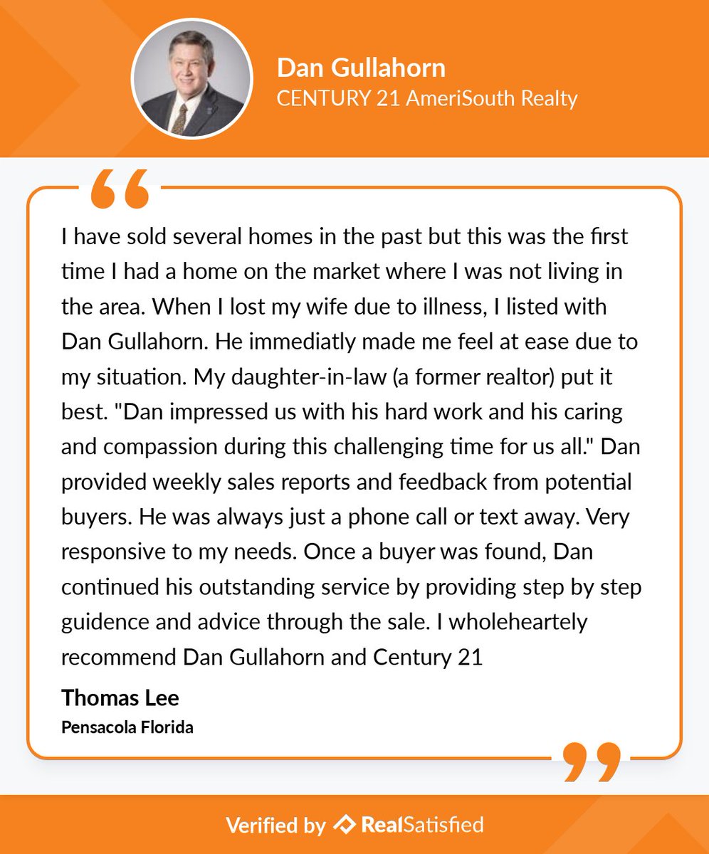dgullahorn's tweet photo. I’m not sure I could be more thrilled by a testimonial. https://t.co/SQEhzVCa7x via @realsatisfied https://t.co/AES8RWKxRd