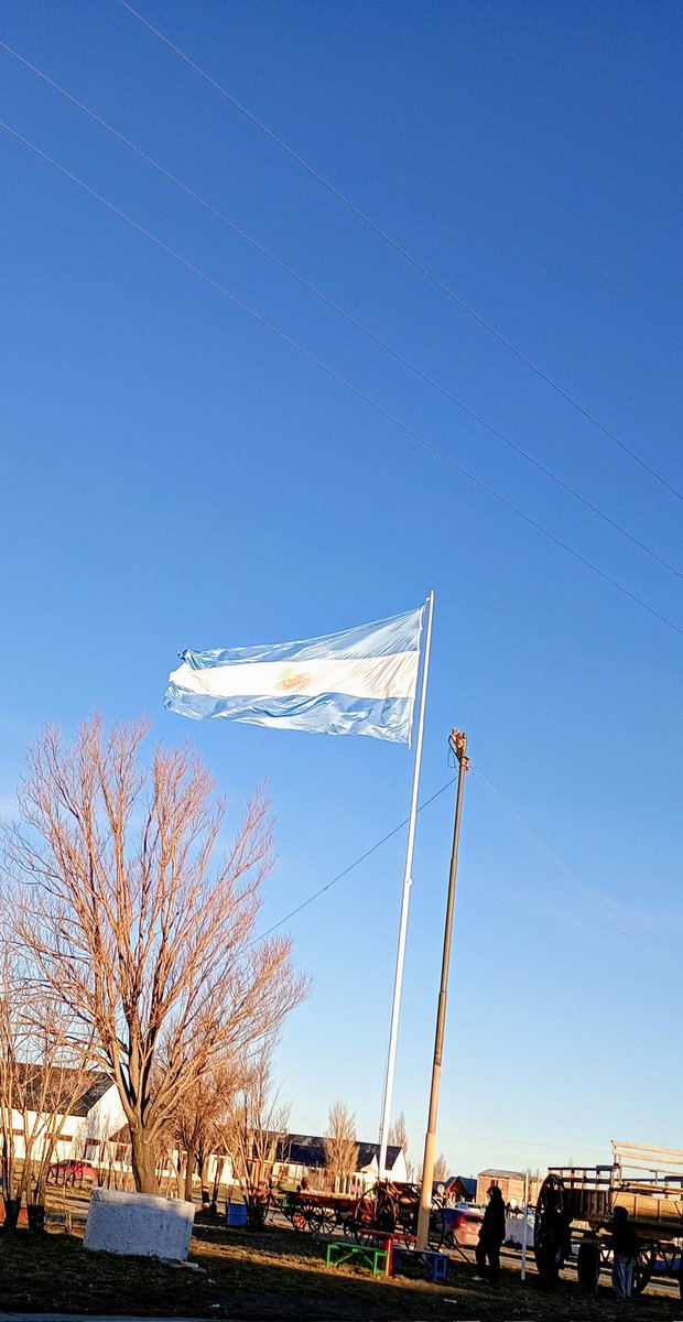 La única que debe flamear en suelo Argentino